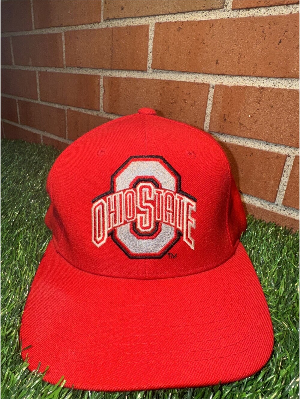 VTG Ohio State Buckeyes Starter Red Embroidered Logo Hat
